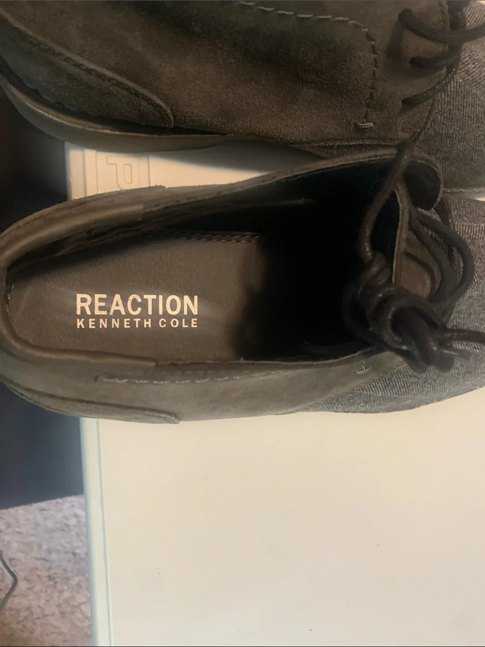 Kenneth Cole Reaction Men's Gray Chukka Boots